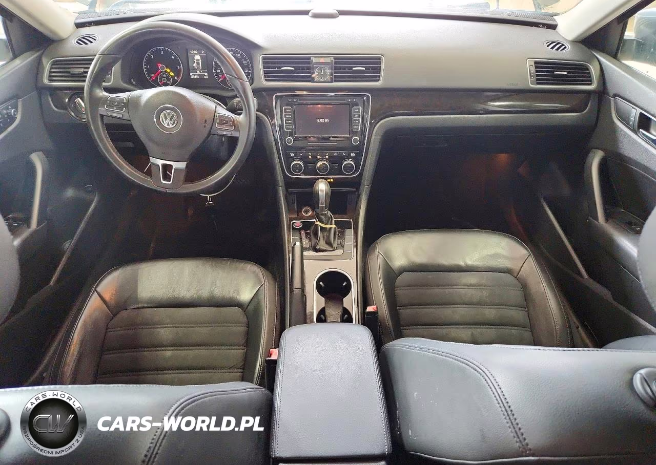 2014 Volkswagen Passat Sel VIN:1VWCN7A34EC021291 - 8
