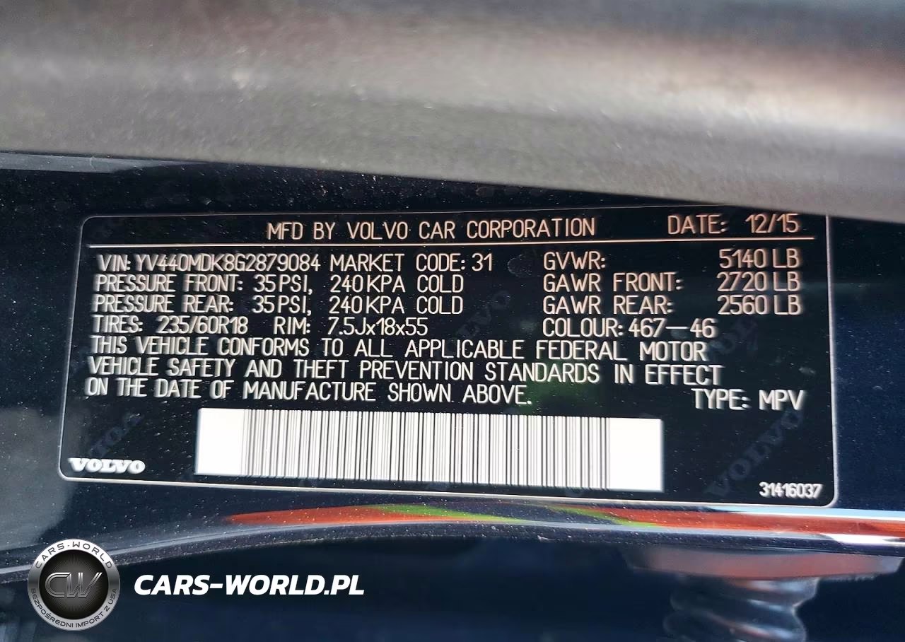 2016 Volvo Xc60 T5 Premier VIN:YV440MDK8G2879084 - 14