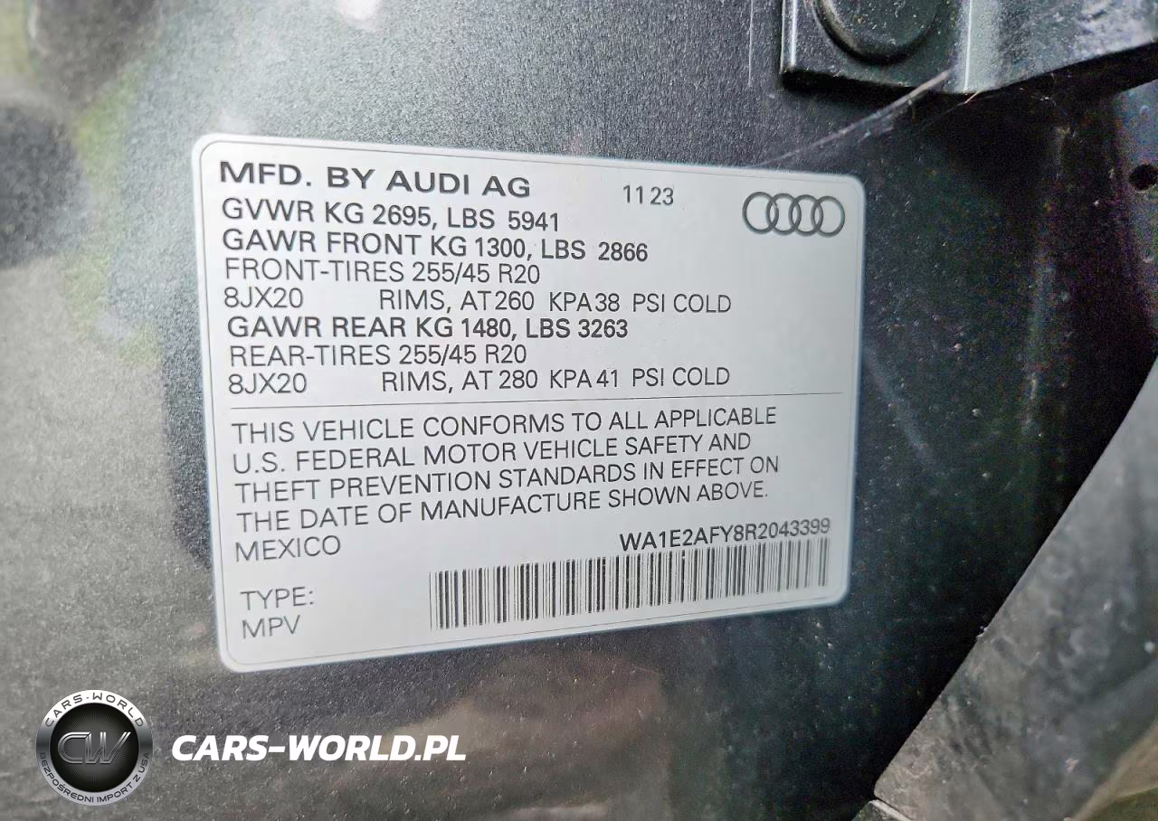 2024 Audi Q5 E Premium Plus 55 VIN:WA1E2AFY8R2043399 - 14