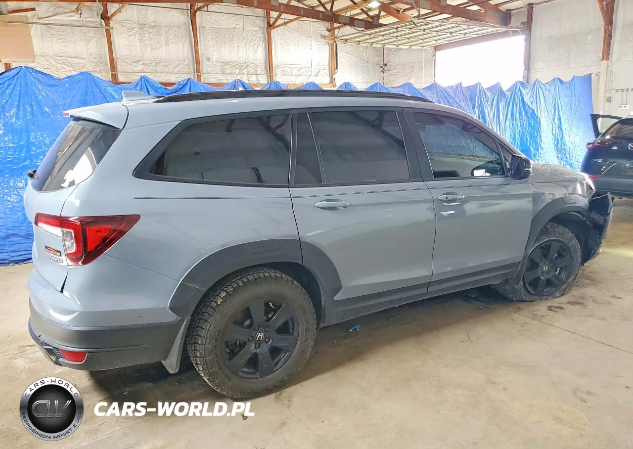 2022 Honda Pilot Trailsport VIN:5FNYF6H86NB072473 - 3