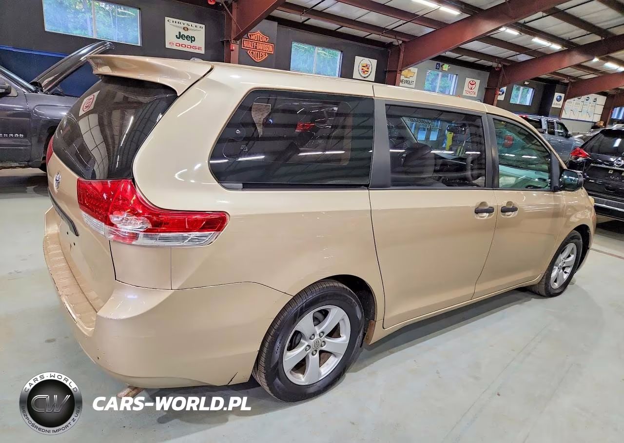 2012 Toyota Sienna Base 7-Passenger VIN:5TDZK3DC2CS182597 - 3