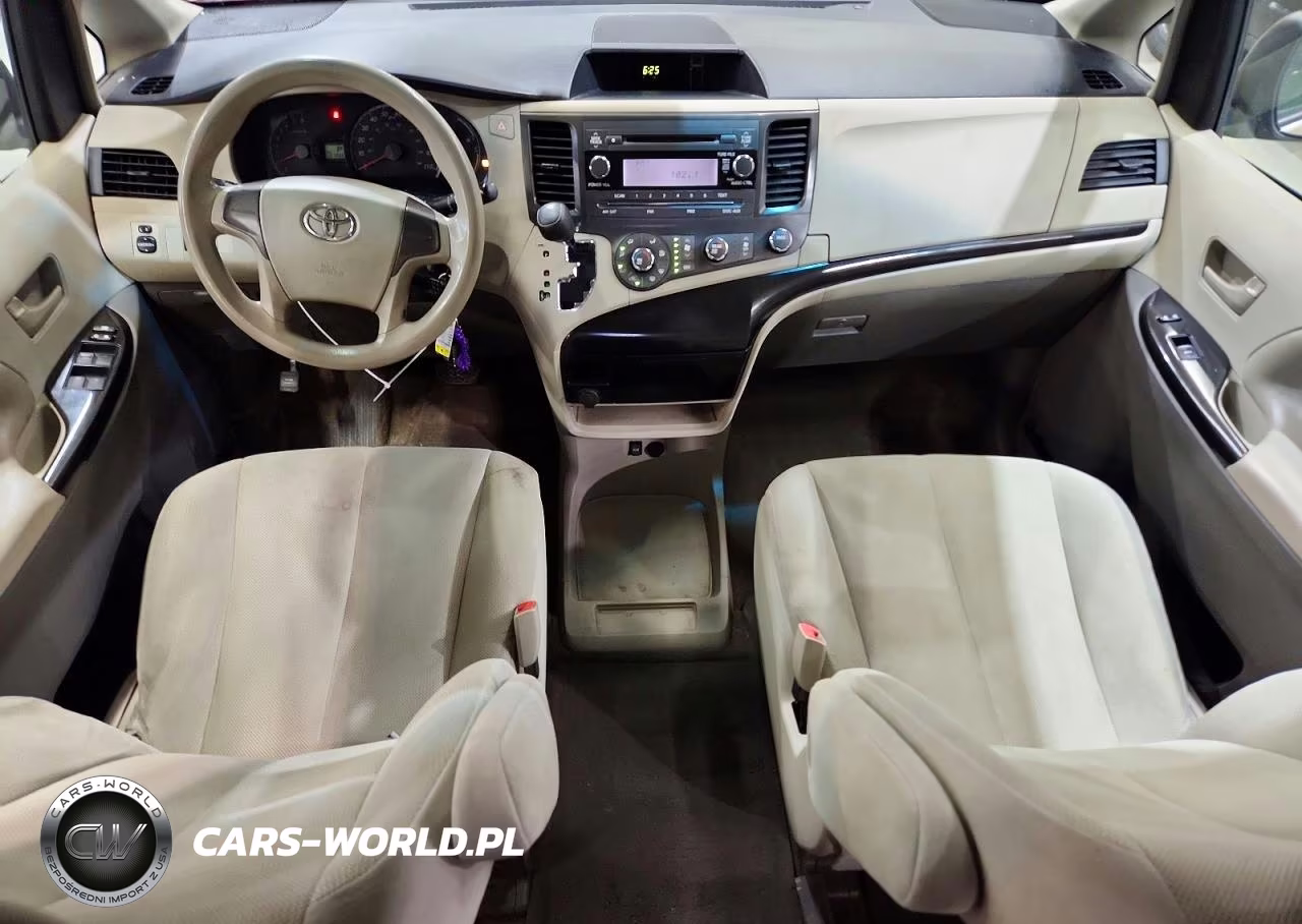 2012 Toyota Sienna Base 7-Passenger VIN:5TDZK3DC2CS182597 - 8