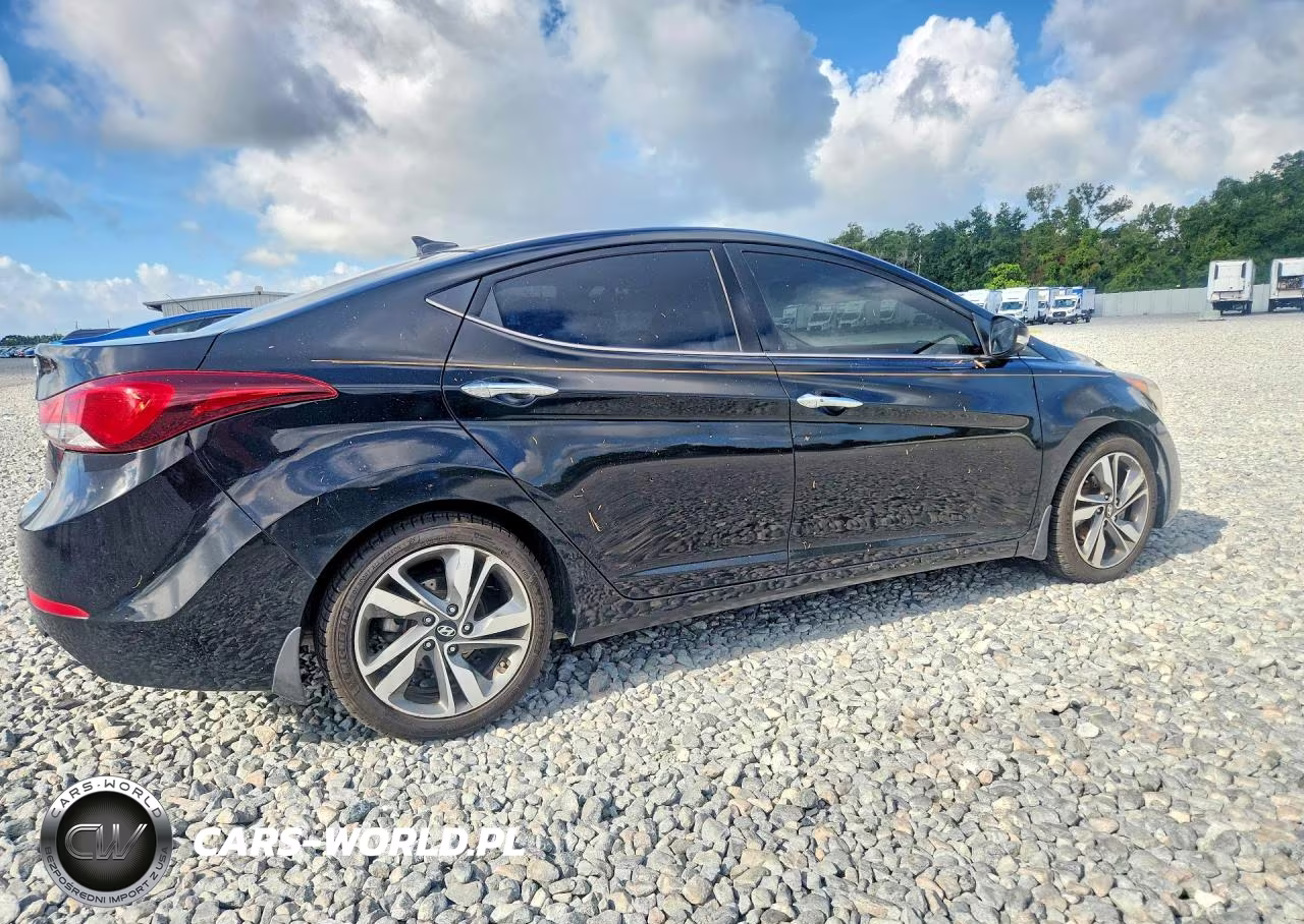 2016 Hyundai Elantra Limited VIN:KMHDH4AE6GU607532 - 3