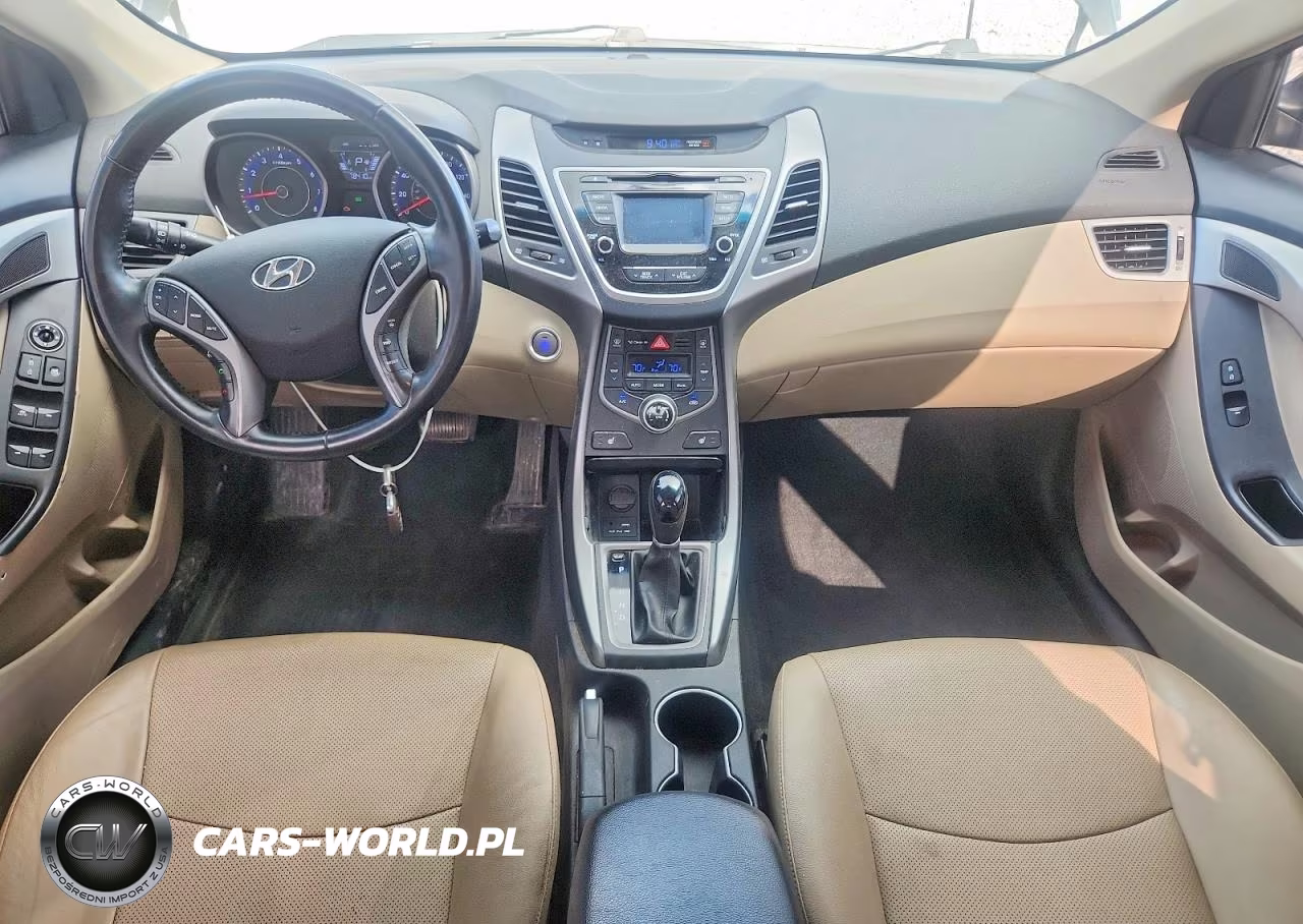 2016 Hyundai Elantra Limited VIN:KMHDH4AE6GU607532 - 8