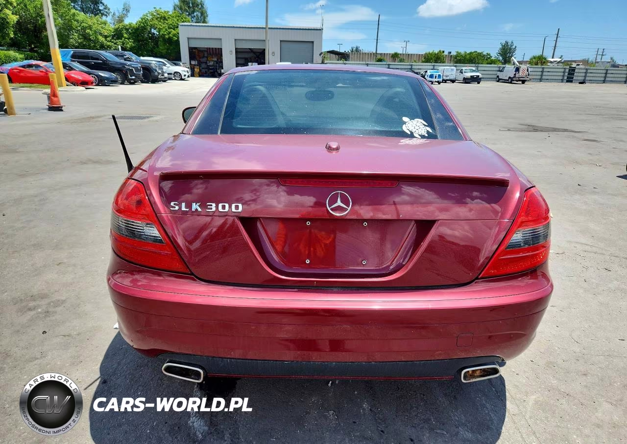 2011 Mercedes-Benz Slk 300 VIN:WDBWK5EA0BF238447 - 6