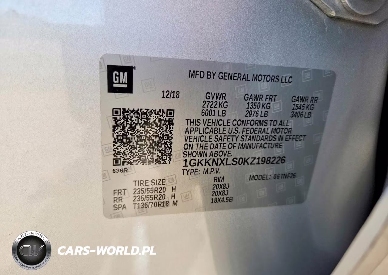 2019 GMC Acadia Denali VIN:1GKKNXLS0KZ198226 - 13
