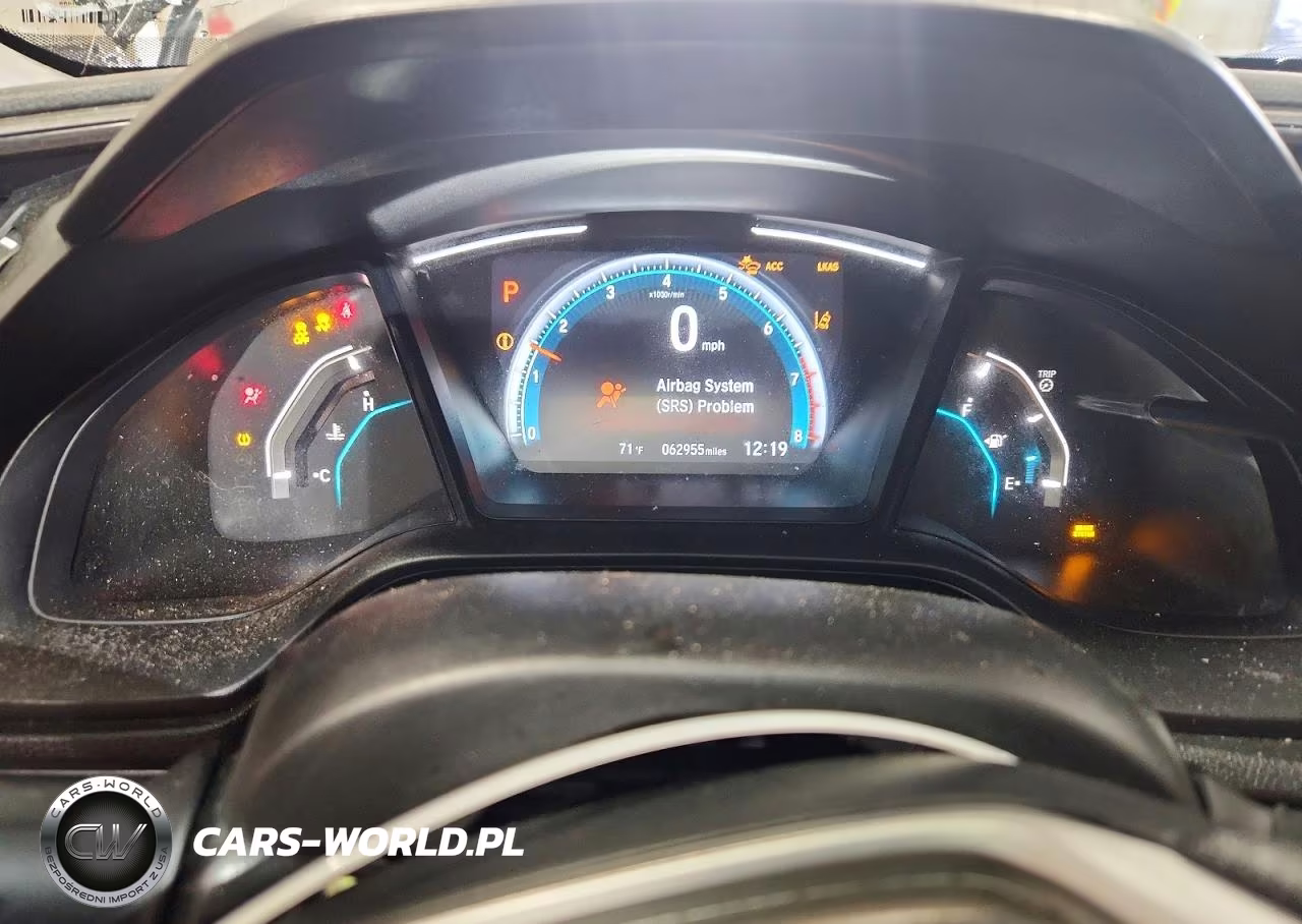 2019 Honda Civic Lx VIN:2HGFC2F61KH560019 - 9