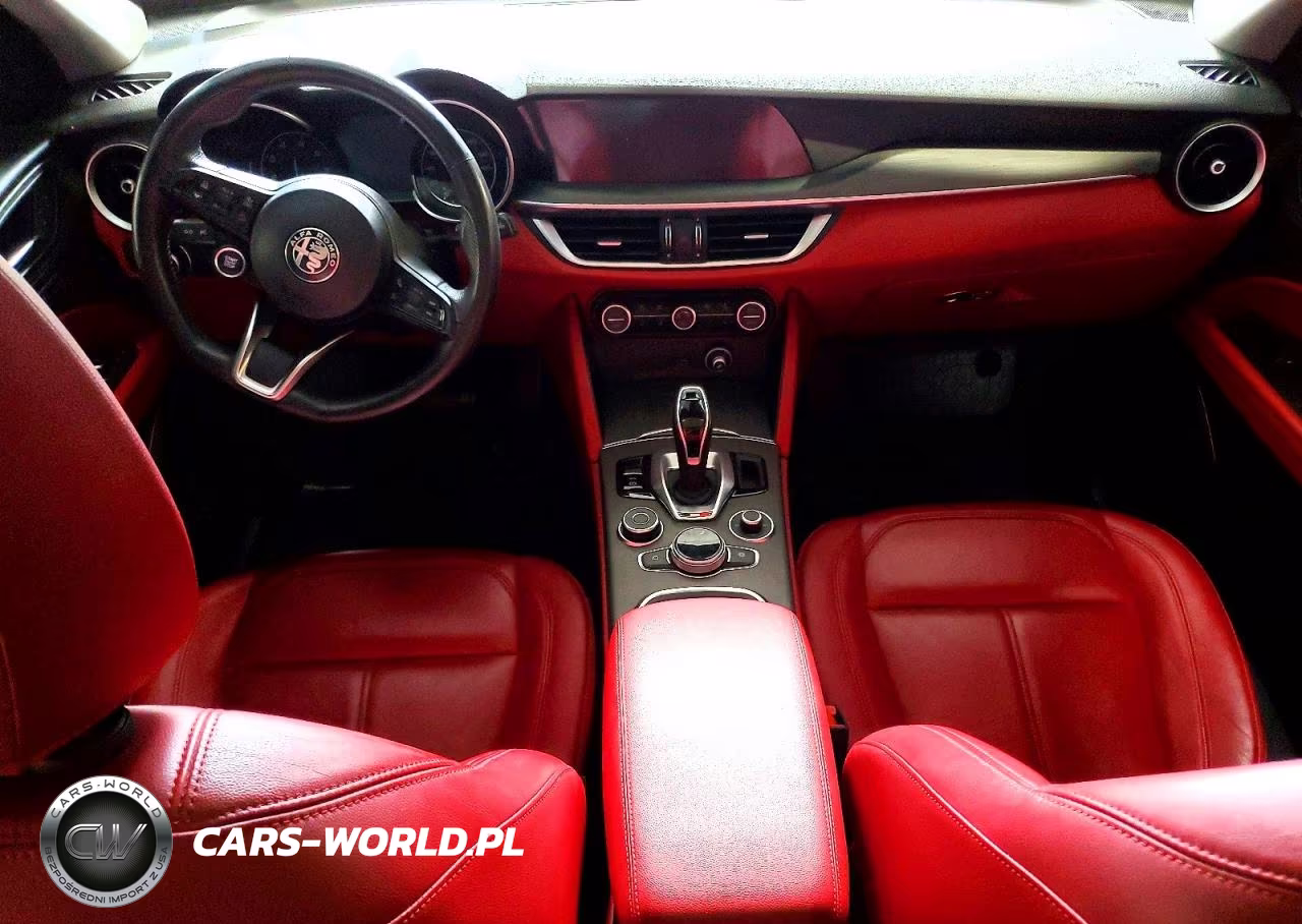 2021 Alfa Romeo Stelvio Ti VIN:ZASPAKBN1M7D17211 - 8