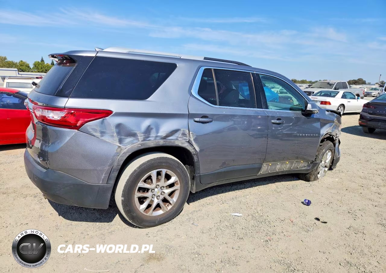 2018 Chevrolet Traverse Lt VIN:1GNEVMKW5JJ201489 - 3