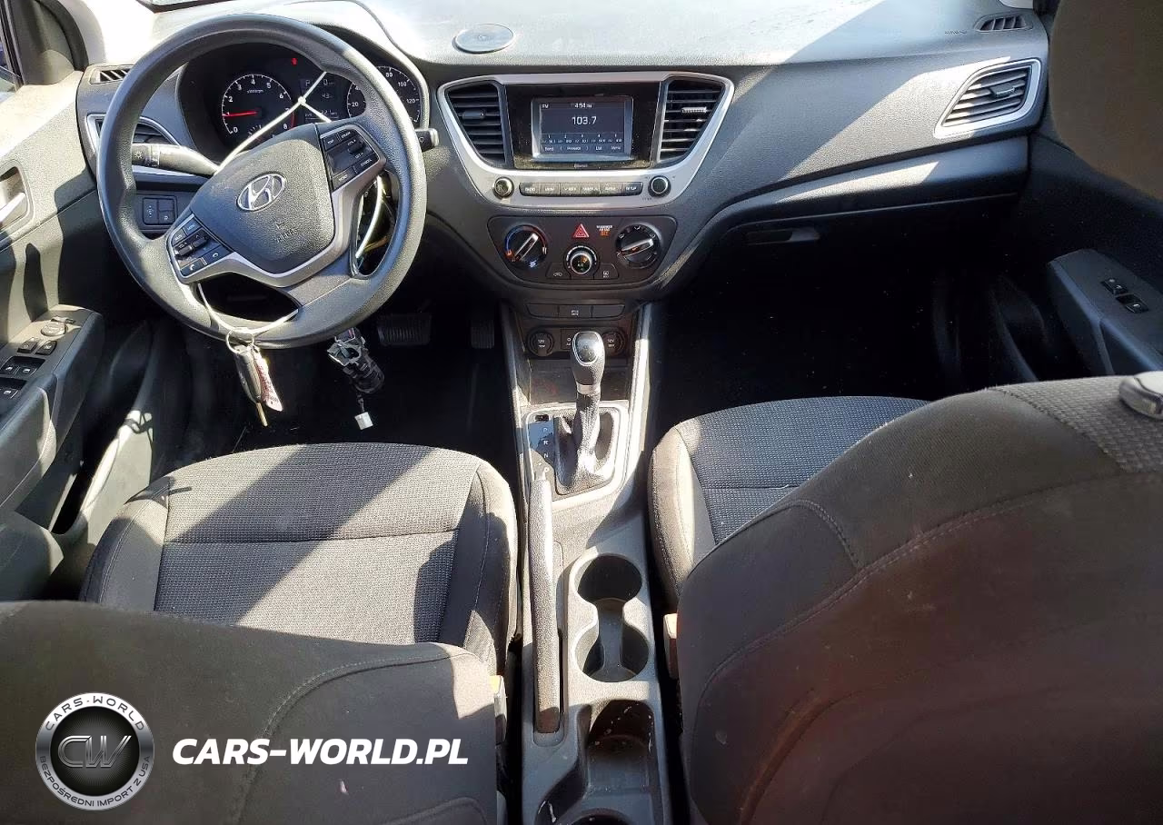 2020 Hyundai Accent Se VIN:3KPC24A61LE106258 - 8