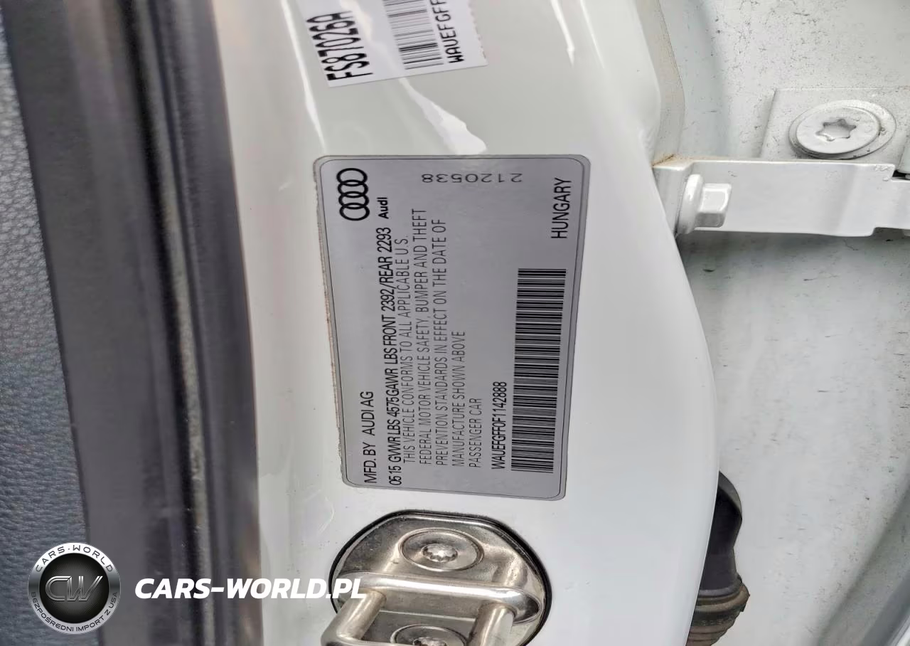 2015 Audi A3 Premium Plus VIN:WAUEFGFF0F1142888 - 12