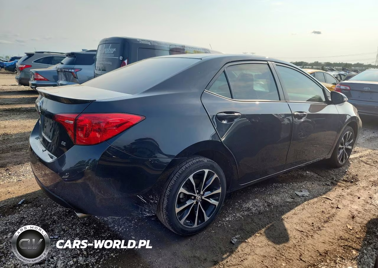 2019 Toyota Corolla Se VIN:2T1BURHE6KC190302 - 3
