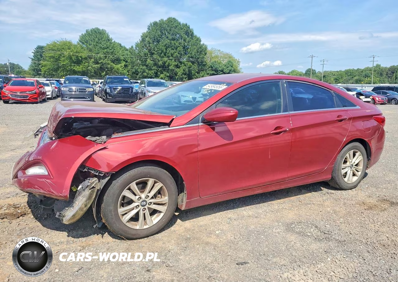 2013 Hyundai Sonata Gls VIN:5NPEB4ACXDH665514 - 1