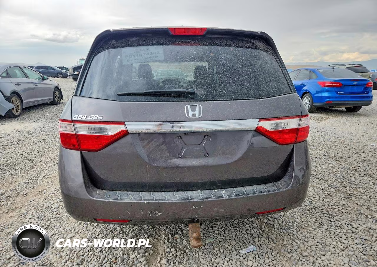 2013 Honda Odyssey Exl VIN:5FNRL5H62DB018155 - 6