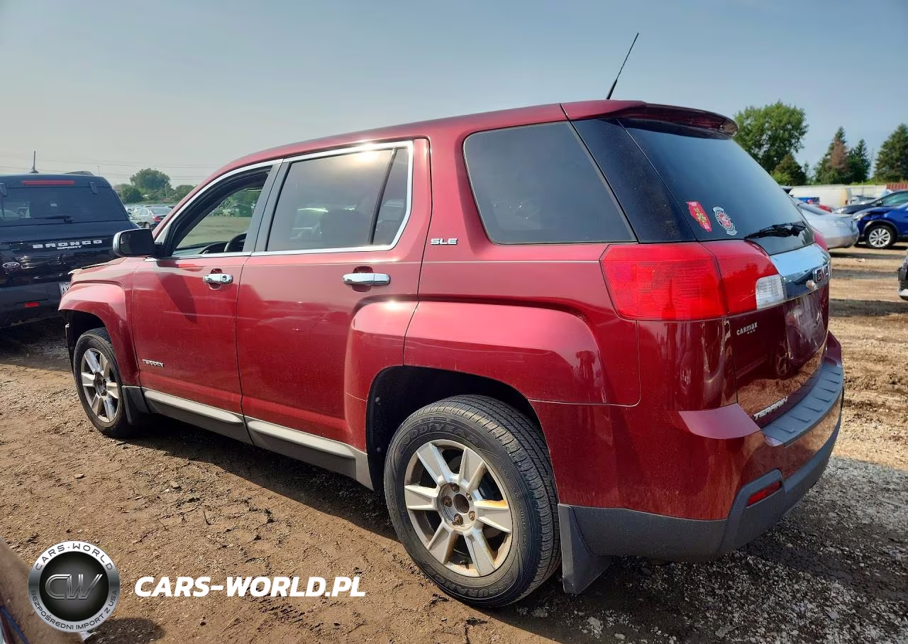 2012 GMC Terrain Sle VIN:2GKALMEK2C6259828 - 2