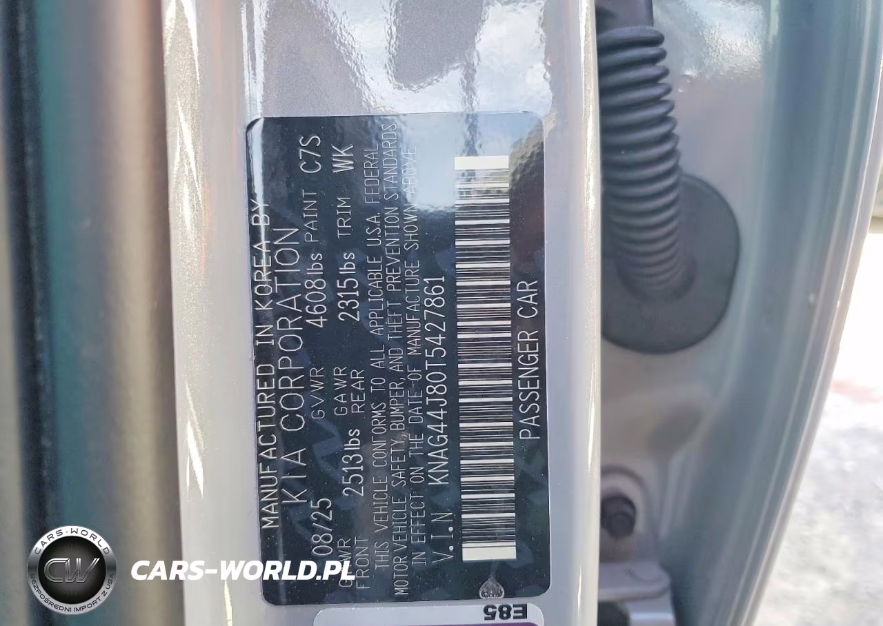 2026 Kia K5 Gt VIN:KNAG44J80T5427861 - 13