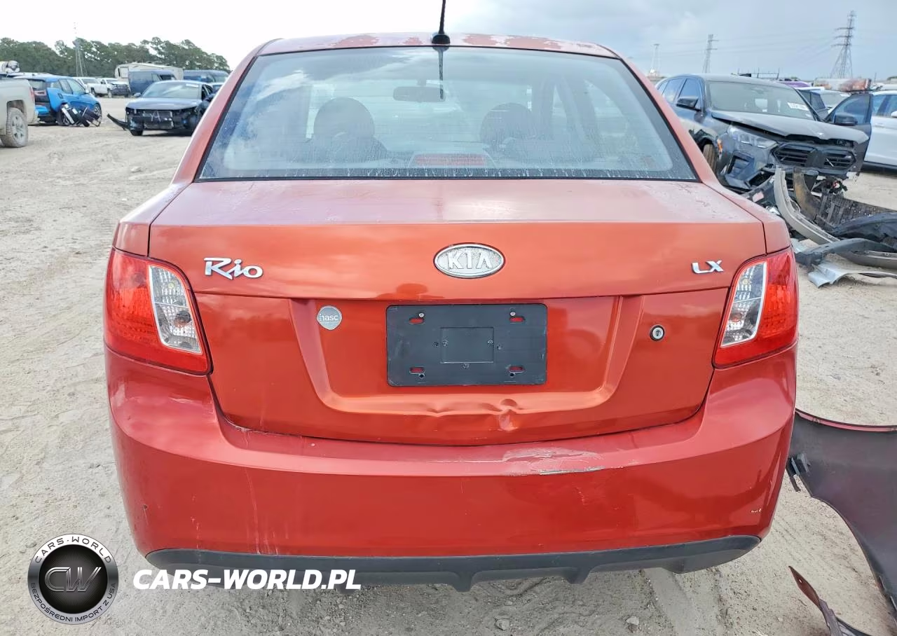 2011 Kia Rio Lx VIN:KNADH4A38B6864740 - 6