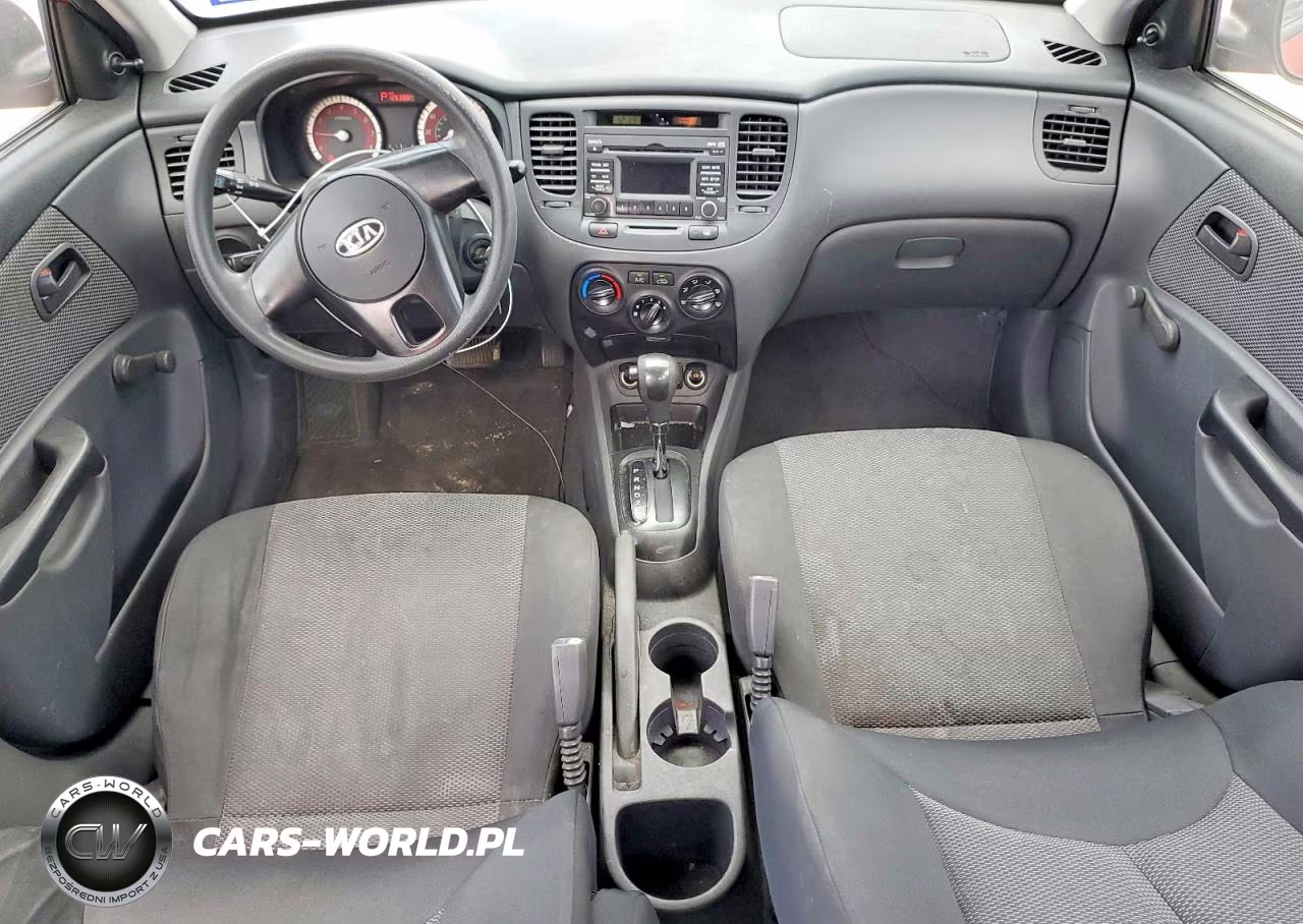 2011 Kia Rio Lx VIN:KNADH4A38B6864740 - 8