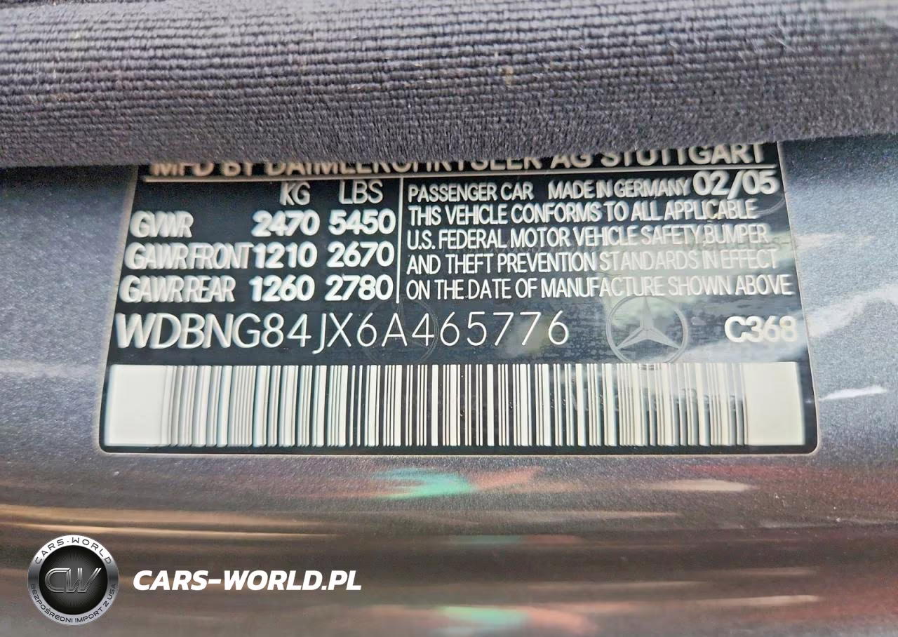 2006 Mercedes-Benz S 500 4Matic VIN:WDBNG84JX6A465776 - 13