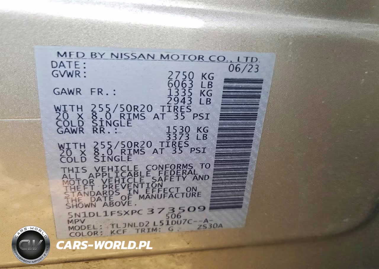 2023 Infiniti Qx60 Luxe VIN:5N1DL1FSXPC373509 - 13