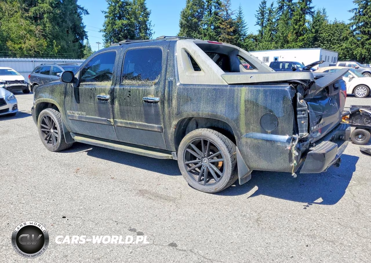 2008 Chevrolet Avalanche K1500 VIN:3GNFK12348G161192 - 2