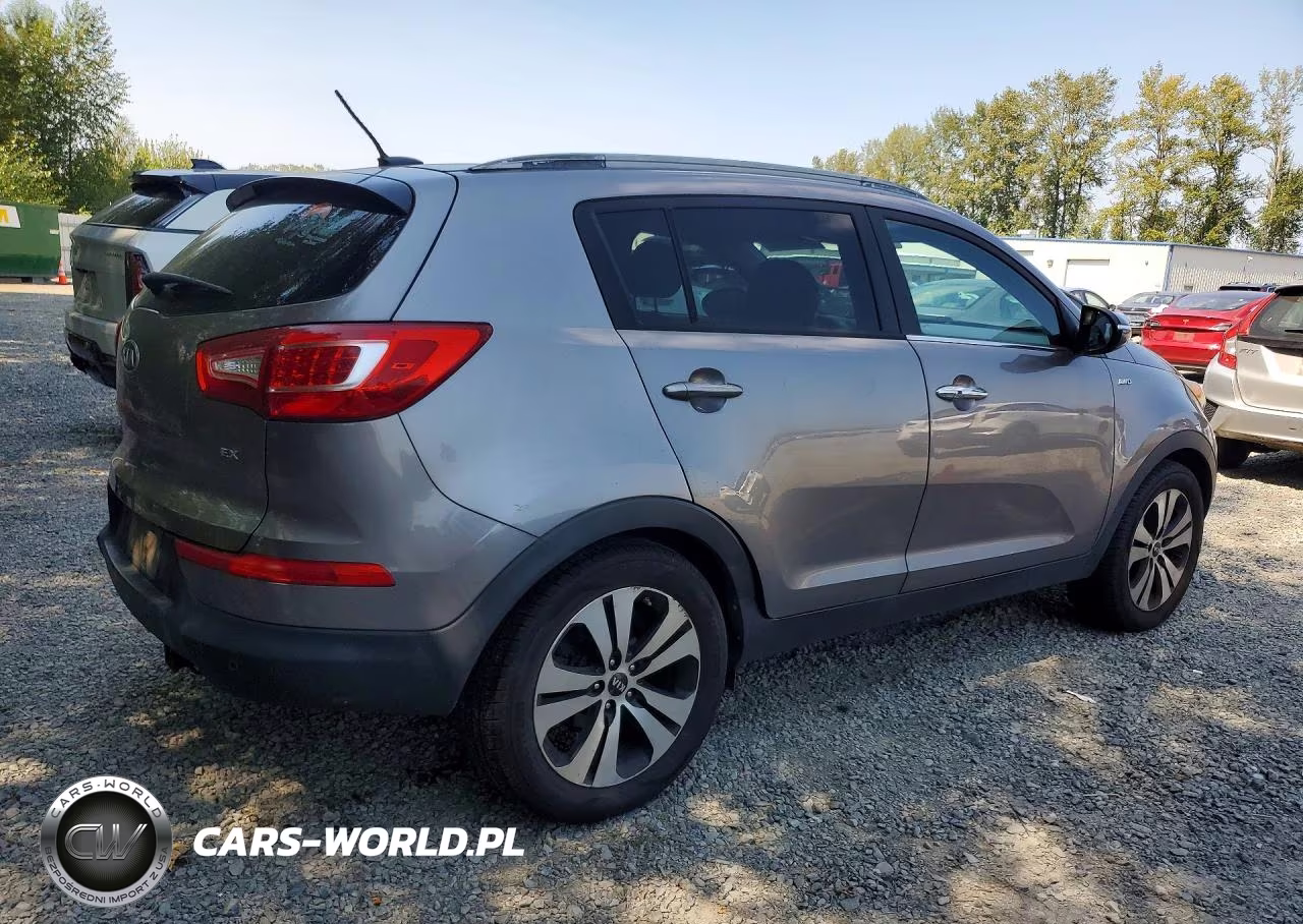 2012 Kia Sportage Ex VIN:KNDPCCA23C7278023 - 3