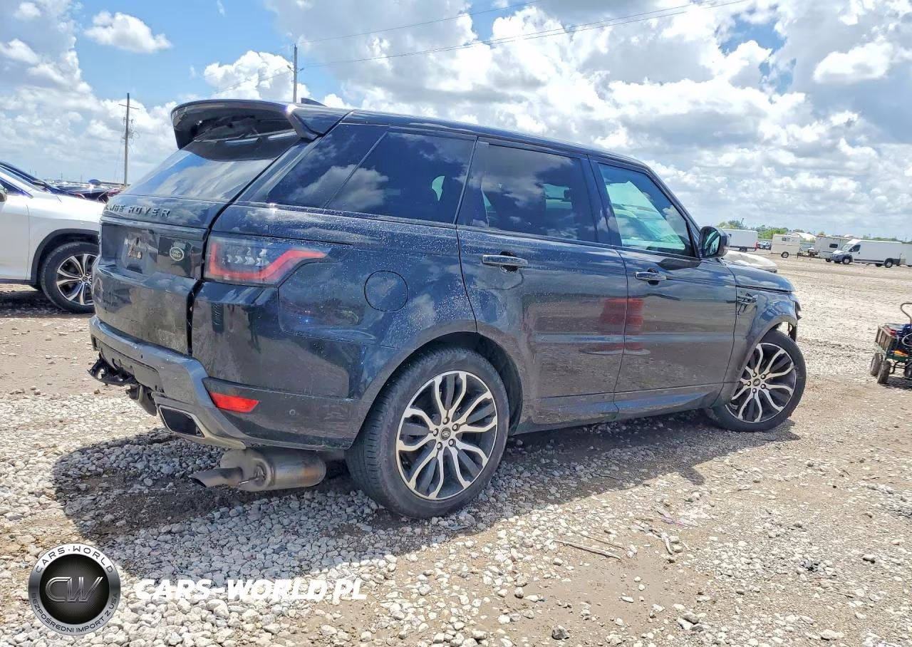 2022 Land Rover Range Rover Sport Hse Silver Edition VIN:SALWR2SUXNA219618 - 3