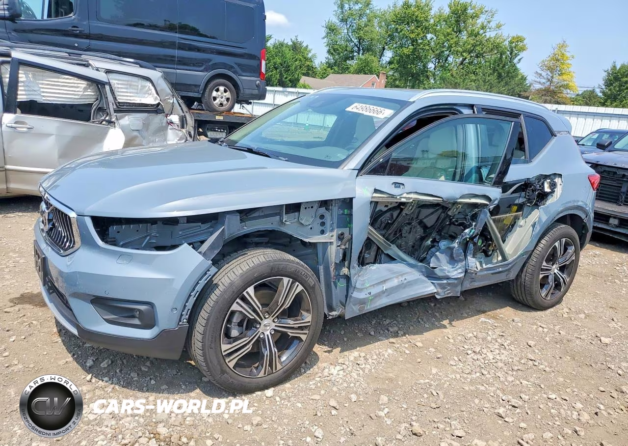 2022 Volvo Xc40 T5 Inscription VIN:YV4162UL3N2714345 - 1