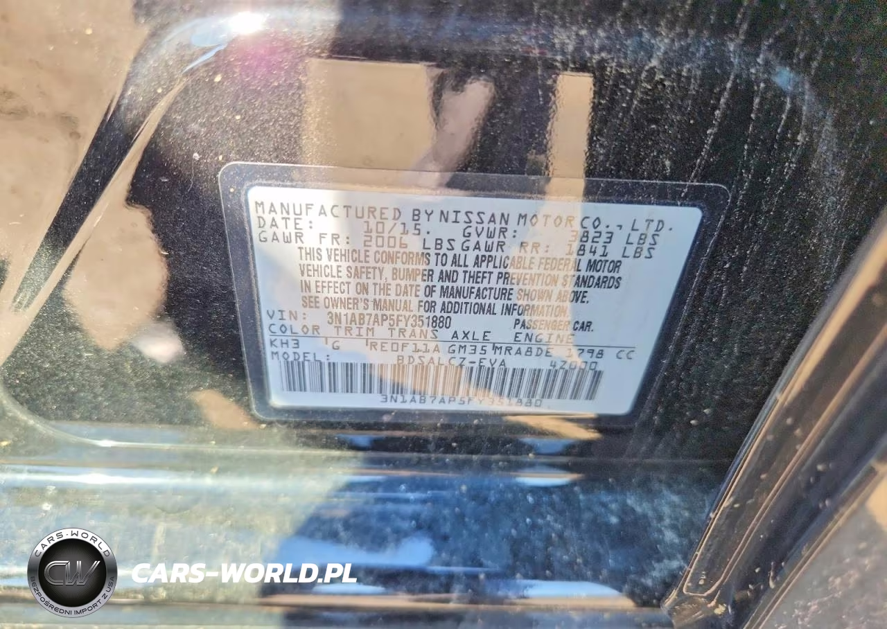 2015 Nissan Sentra S VIN:3N1AB7AP5FY351880 - 12