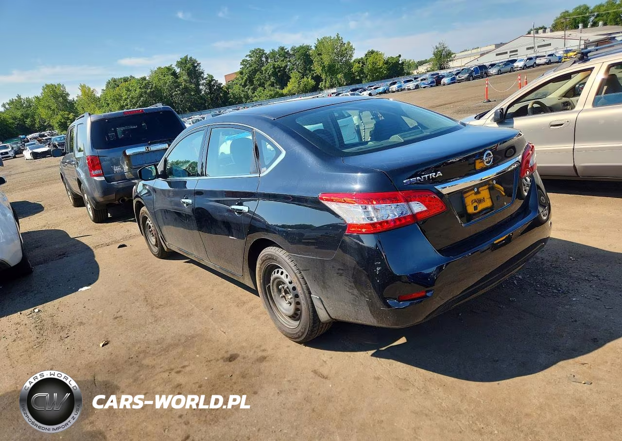 2015 Nissan Sentra S VIN:3N1AB7AP5FY351880 - 2