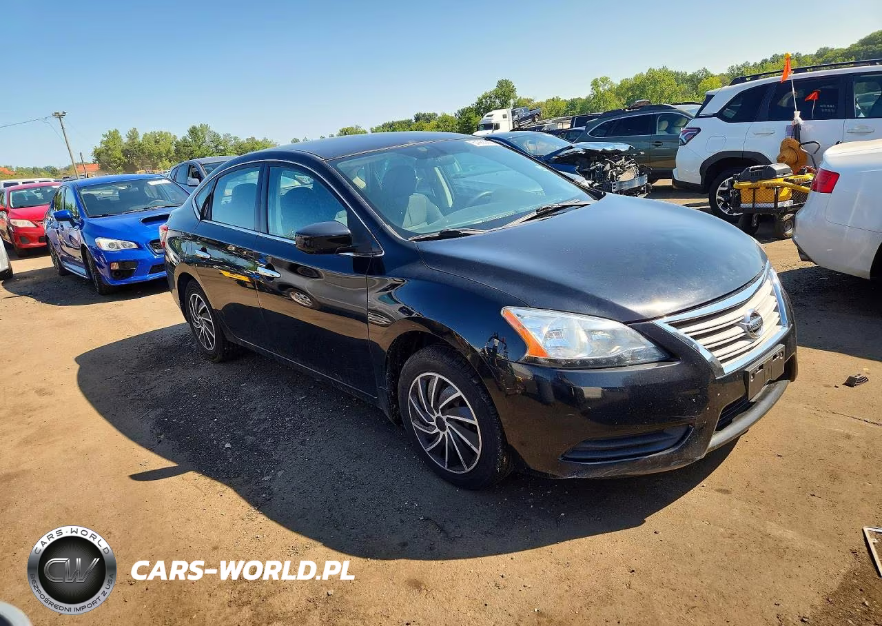 2015 Nissan Sentra S VIN:3N1AB7AP5FY351880 - 4