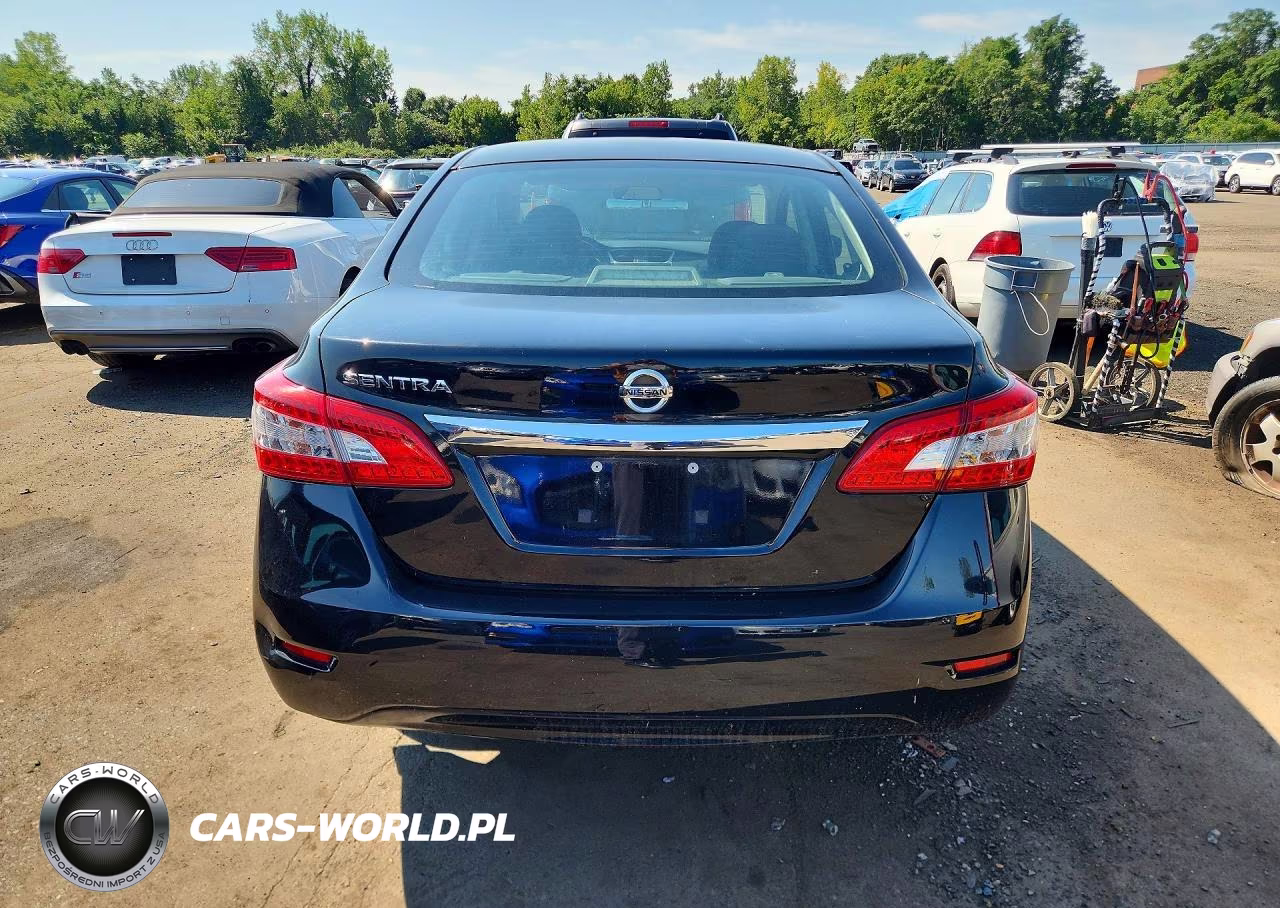 2015 Nissan Sentra S VIN:3N1AB7AP5FY351880 - 6