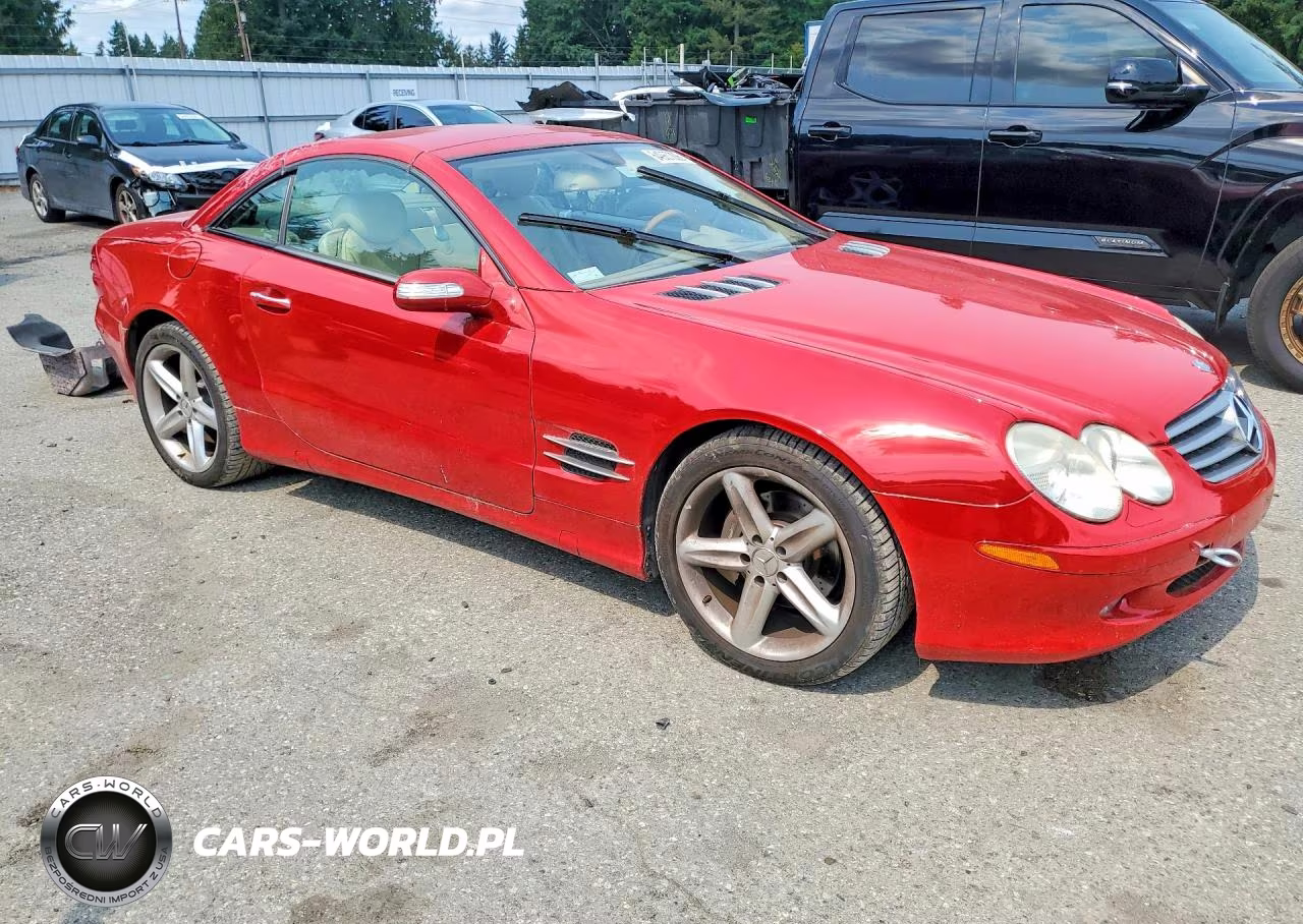 2005 Mercedes-Benz Sl 500 VIN:WDBSK75F55F101451 - 4