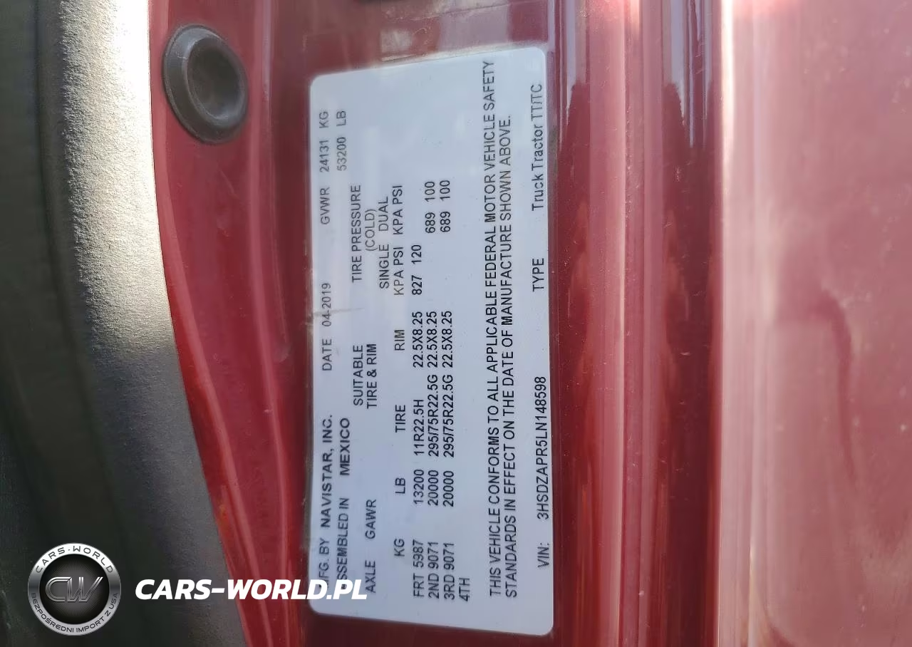 2020 International Lt625 Semi Truck VIN:3HSDZAPR5LN148598 - 13