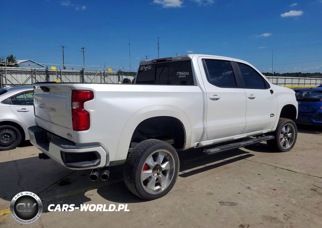 2019 Chevrolet Silverado K1500 Rst VIN:3GCUYEED9KG148617 - 3