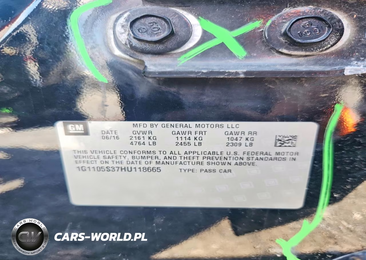 2017 Chevrolet Impala Lt VIN:1G1105S37HU118665 - 13