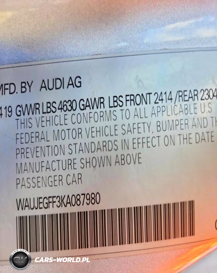 2019 Audi A3 Premium Plus VIN:WAUJEGFF3KA087980 - 12