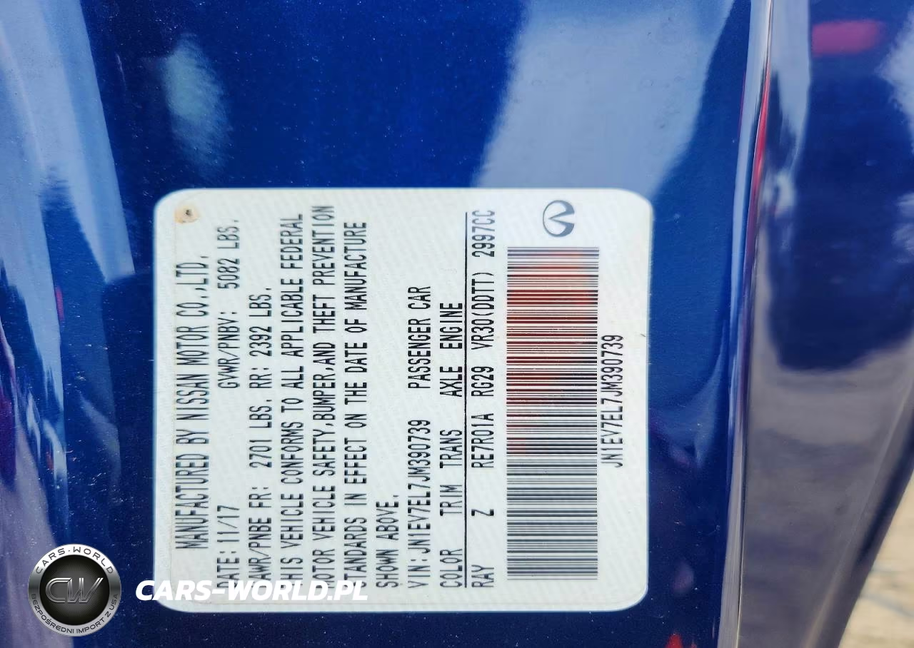 2018 Infiniti Q60 3.0T Luxe VIN:JN1EV7EL7JM390739 - 12