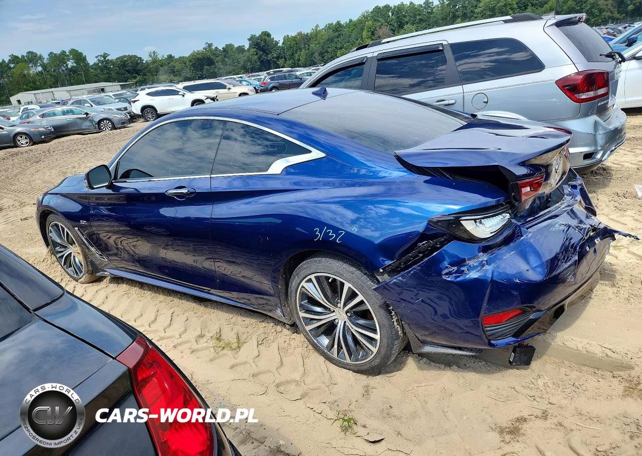 2018 Infiniti Q60 3.0T Luxe VIN:JN1EV7EL7JM390739 - 2