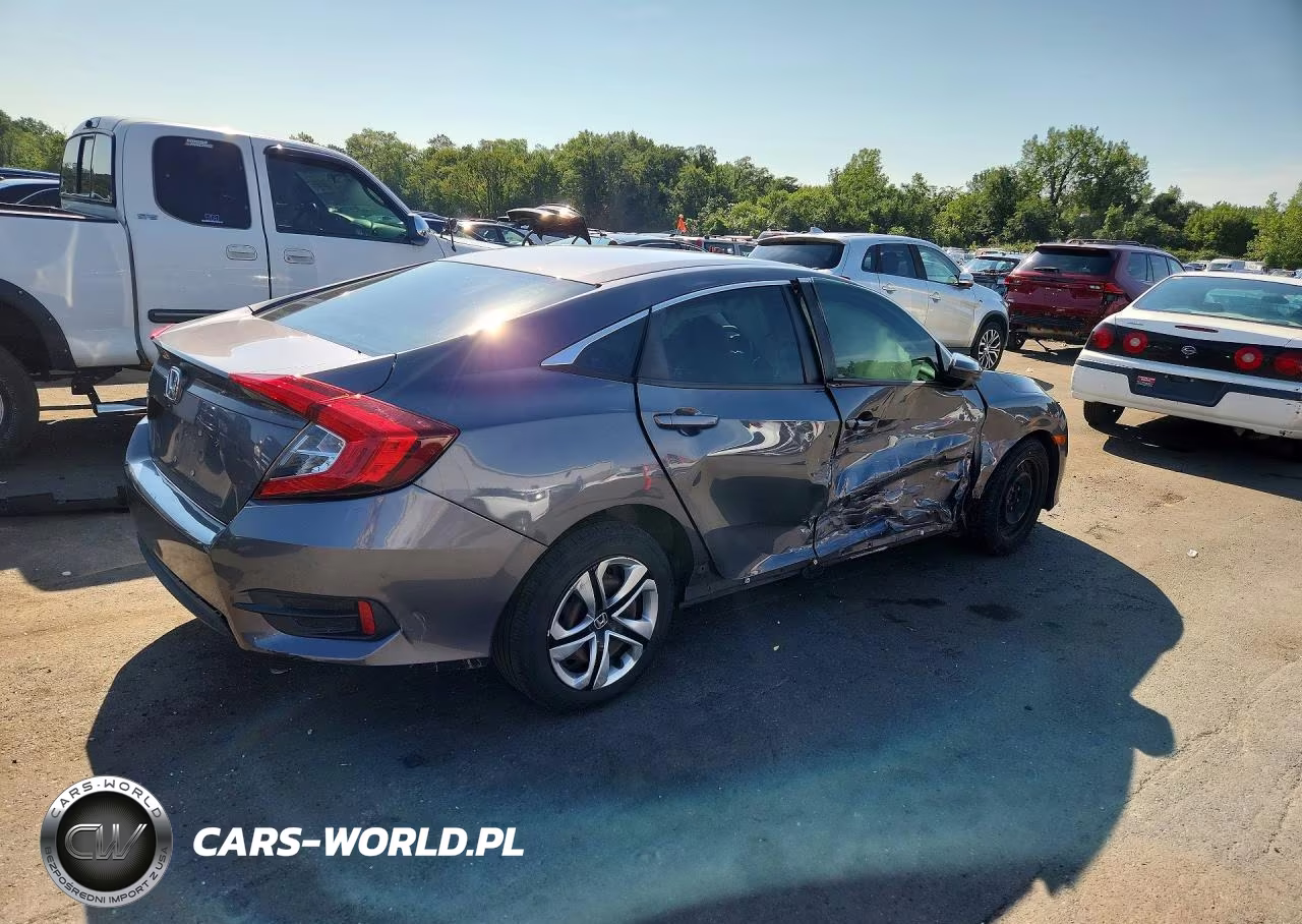2018 Honda Civic Lx VIN:2HGFC2F57JH517827 - 3
