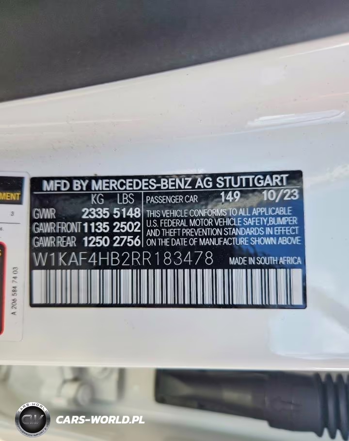 2024 Mercedes-Benz C 300 4Matic VIN:W1KAF4HB2RR183478 - 13