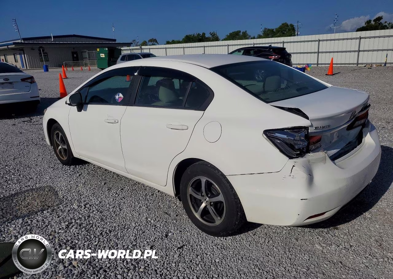 2015 Honda Civic Se VIN:19XFB2F70FE093218 - 2