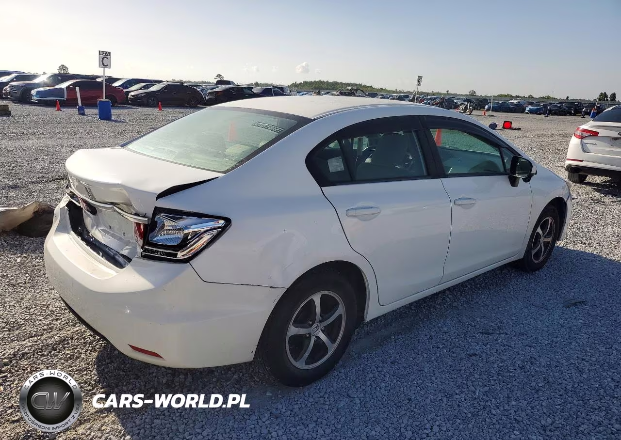2015 Honda Civic Se VIN:19XFB2F70FE093218 - 3