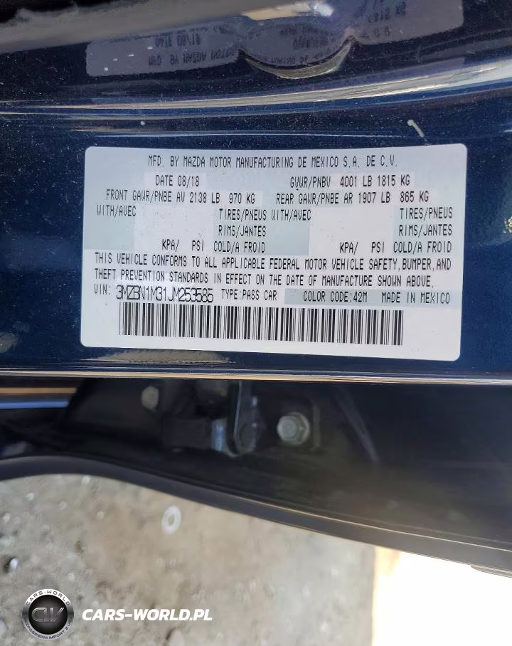 2018 Mazda 3 Grand Touring VIN:3MZBN1M31JM253585 - 12