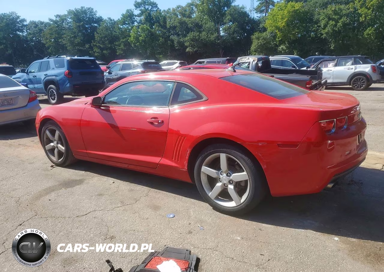 2011 Chevrolet Camaro Lt VIN:2G1FC1ED8B9163581 - 2