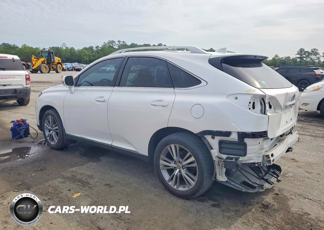 2015 Lexus Rx 350 Base VIN:2T2ZK1BA0FC161925 - 2