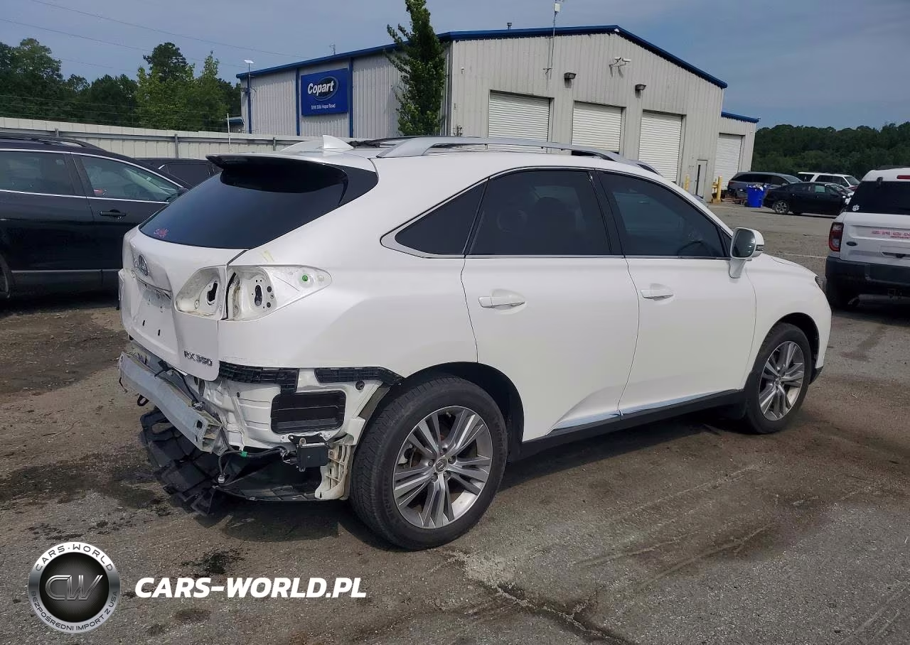 2015 Lexus Rx 350 Base VIN:2T2ZK1BA0FC161925 - 3