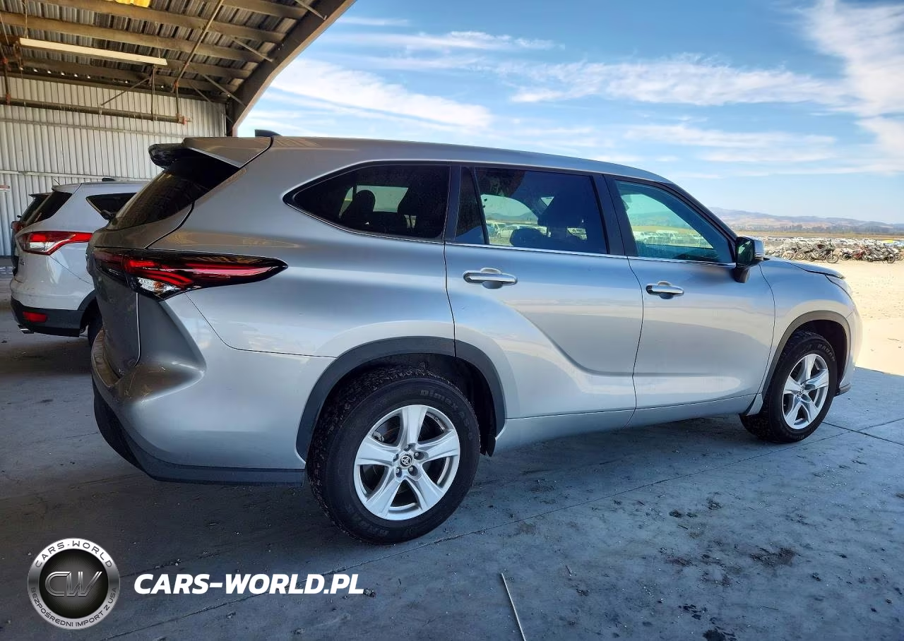 2024 Toyota Highlander Le VIN:5TDKDRAH2RS537436 - 3