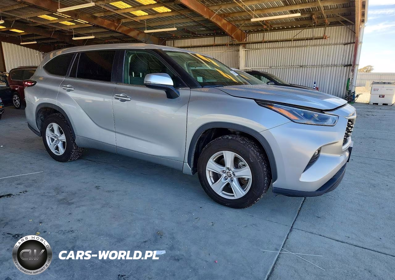 2024 Toyota Highlander Le VIN:5TDKDRAH2RS537436 - 4