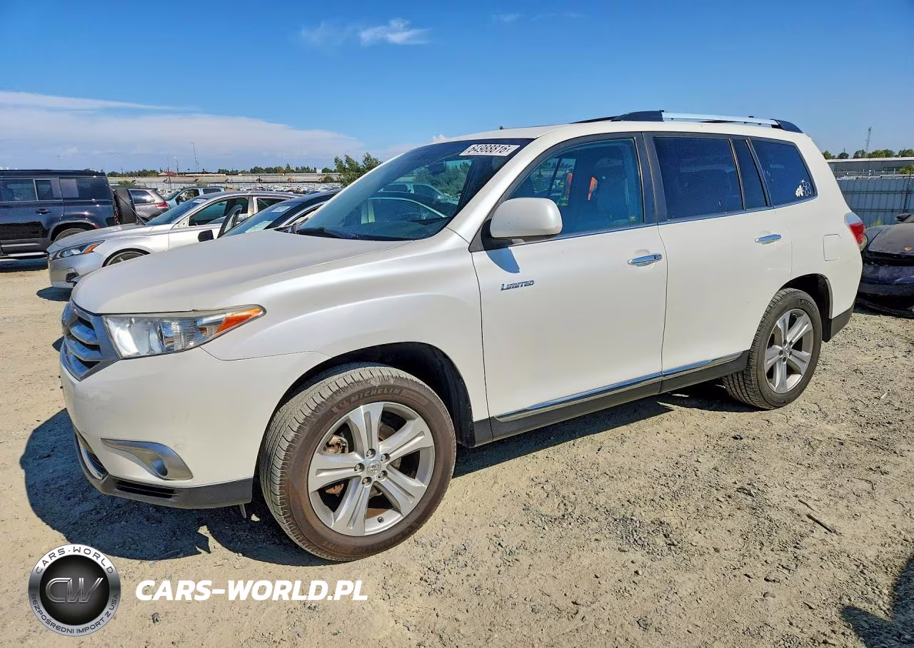 2013 Toyota Highlander Limited – zdjęcie 1 z 12